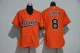 Womens MLB Baltimore Orioles #8 Ripken Orange Jersey