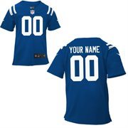 Nike Indianapolis Colts Toddlers Customized Blue Jersey