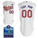 Minnesota Twins White Personalized 2010 Inaugural Stadium Patch Alternate Home MLB Jersey