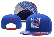 NHL New York Rangers Blue Snapback Hats--YD