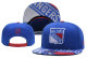 NHL New York Rangers Blue Snapback Hats--YD