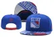 NHL New York Rangers Blue Snapback Hats--YD