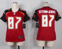 Women Nike Tampa Bay Buccaneers #87 Seferian-Jenkins Red Limited Jersey
