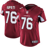 Womens NFL Arizona Cardinals #76 Iupati Red Vapor Limited Jersey