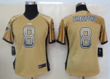 Women 2013 New Nike St.Louis Rams 8 Bradford Drift Fashion Gold Elite Jerseys