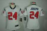 #24 Joseph Limited White Houston Texans Nike NFL Women jersey