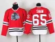 Youth NHL Chicago Blackhawks #65 Shaw Red Jersey