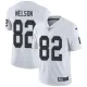 Nike Raiders #82 Jordy Nelson White Men's Stitched NFL Vapor Untouchable Limited Jersey