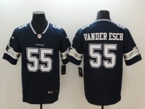 Nike Cowboys 55 Leighton Vander Esch Navy Blue Team Color Vapor Untouchable Limited Men Jersey