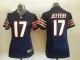 Womens Nike Chicago Bears #17 Jeffery Blue Jersey