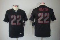 Kidss Tampa Bay Buccaneers #22 Martin Impact Limited Black Jersey