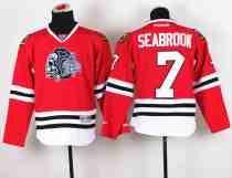 NHL Chicago Blackhawks #7 Seabrook Red Youth Jersey