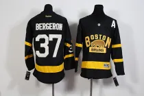 Youth NHL Boston Bruins #37 Bergeron Black Jersey