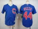 Kids MLB Chicago Cubs #44 Rizzo Blue Jersey