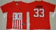 NCAA Ohio State Buckeyes #33 Pete Johnson Football Alternate Youth Red Jersey