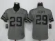 Women Nike New Kansas City Chiefs 29 Berry Gridiron Gray Limited Jersey