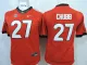 NCAA Bulldogs #27 Chubb Red Limited Stitched Youth Jersey