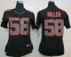 Womens Nike Denver Broncos 58 Miller Impact Limited Black Jerseys