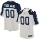 White Customized Elite Nike Dallas Cowboys Thanksgiving Jersey