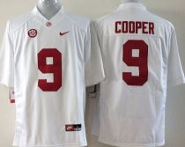 NCAA Alabama Crimson Tide #9 Cooper White Youth Jersey