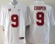 NCAA Alabama Crimson Tide #9 Cooper White Youth Jersey