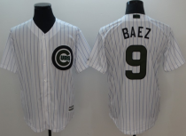 Men's Chicago Cubs #9 Beaz White 2018 Memorial Day Cool Base Stitched