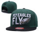 2018 Philadelphia Eagles Draft Green Snapbacks