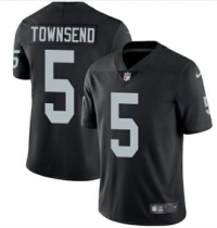 Men's Oakland Raiders Johnny Townsend Vapor Untouchable Limited Black Jersey