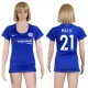 2017 Soccer Chelsea #21 Matic Home Women Jersey
