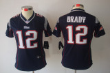 limited Women Nike NFL #12 Brady Blue New England Patriots Jersey