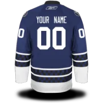 Blue Predators #00 Your Name Third Edge Custom NHL Jersey