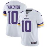 Kids NFL Minnesota Vikings #10 Tarkenton White Jersey