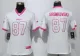 Women NFL New England Patriots #87 Gronkowski White Pink Color Rush Jersey