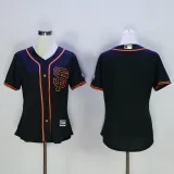 MLB San Francisco Giants Blank Black Women Jersey