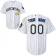MLB Milwaukee Brewers Personalized White Jersey