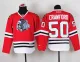 Youth NHL Chicago Blackhawks #50 Crawford Red Jersey