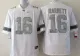 NCAA Ohio State Buckeyes #16 Barrett White Youth Jersey Silver Number