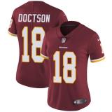 Womens Washington Redskins #18 Doctson Red Jersey