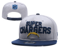NFL San Diego Chargers Grey Snapback Hats--YD