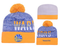 NBA Golden State Warriors Yellow Beanie---YD