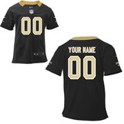 Nike New Orleans Saints Toddlers Customized Game Team Color Jersey
