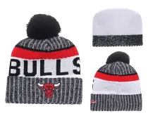 NBA Chicago Bulls Black Beanie--YD