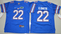 Youth Florida Gators E.Smith 22 College Royal Blue  Jersey