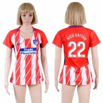 Womens Soccer Club Madrid S.A.D #22 Nico Gaitan Home Jersey