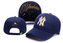 MLB New York Yankees Blue Color Snapback Hats--TY