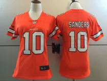 NFL Denver Broncos #10 Sanders Color Rush Women Jersey