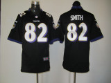 black Smith jersey, Baltimore Ravens #82 Women Nike game jersey