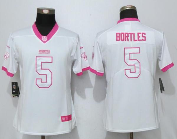 Women Nike Jacksonville Jaguars #5 Bortles Rush Fashion Jersey