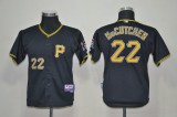 MLB Pittsburgh Pirates #22 McCutchen Black Youth Jersey