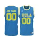 Mens UCLA Bruins Customized Blue College Basketball Jersey - Blue